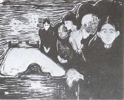 Edvard Munch Death oil painting reproduction